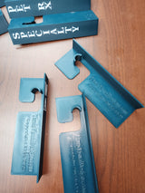 GripRx™ Green Bag Hanger Divider with Lettering – Custom Retrofit Pharmacy Bag Organizer