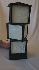 Expandable Lithophane Table Lamp Base